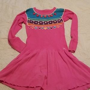 VINTAGE 1980s girls handmade dress